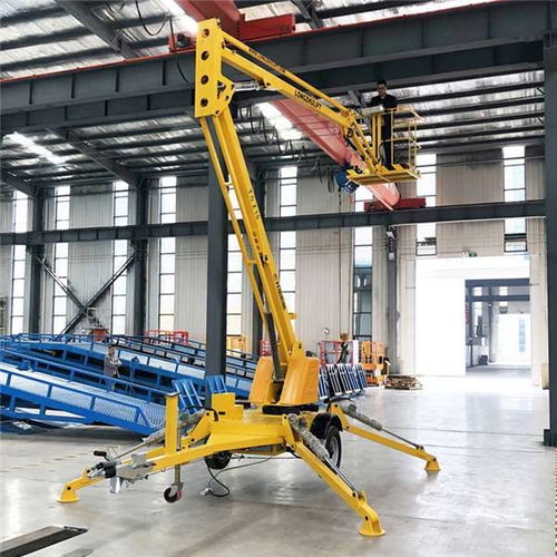專業(yè)制造 現(xiàn)貨拖車折臂式液壓升降機(jī)與柴油機(jī)升降高空梯及其零部件